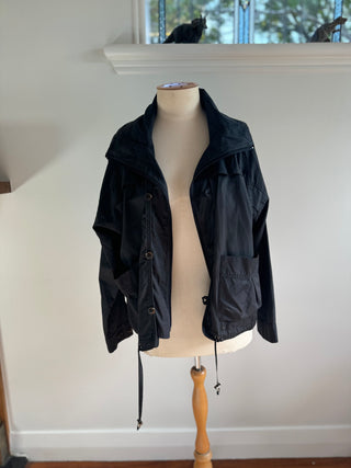 Cropped Anorak Style Coat - Lightweight - Size 8-14 depending on fit