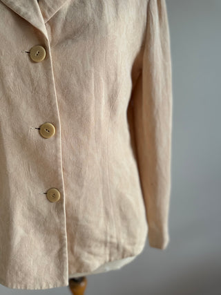 80s/90s Vintage Suzanna Gregory Tailored Textured Blazer - Size 10