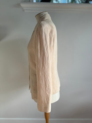 80s/90s Vintage Suzanna Gregory Tailored Textured Blazer - Size 10