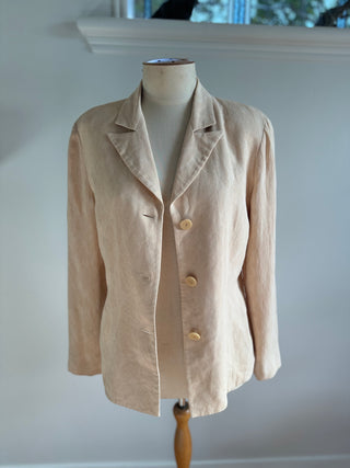 80s/90s Vintage Suzanna Gregory Tailored Textured Blazer - Size 10