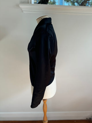 Hailwood cropped Satin Jacket - Size 10