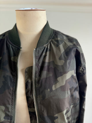 Camo Bomber - XL Mens - Can be styled Oversize