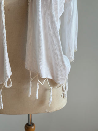 Cute Little Boho Cardi - Size 6-12 depending on desired fit
