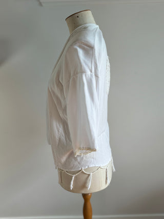 Cute Little Boho Cardi - Size 6-12 depending on desired fit