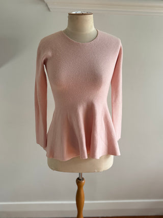 Standard Issue Pink Peplum top