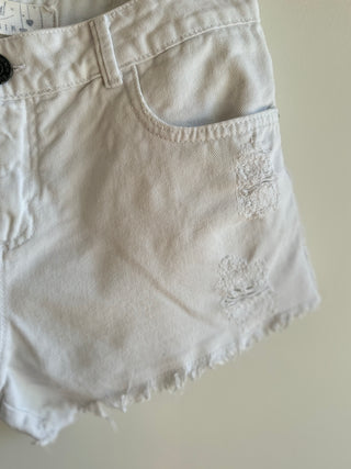 White Short Shorts