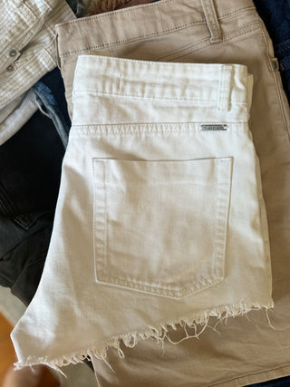 White Short Shorts