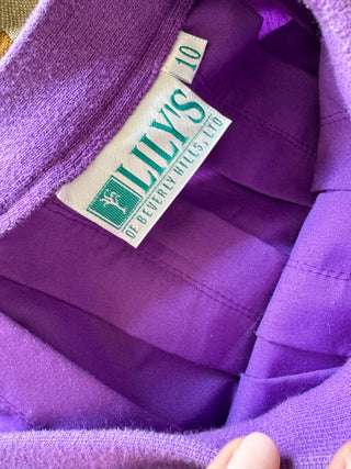Purple Vintage Tennis Skirt - Size 6-8