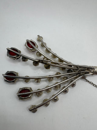 Vintage Crystal Brooch