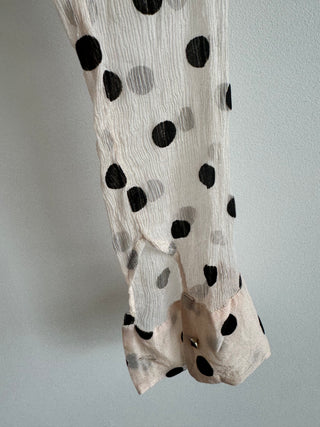 Calliope Silk Polkadot Shirt - Size 8