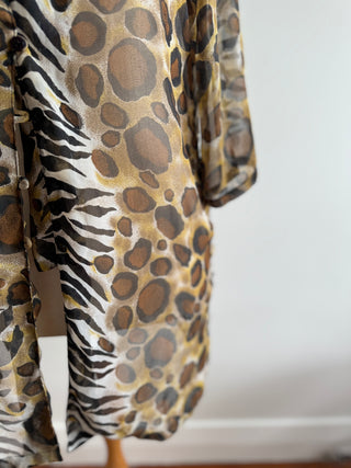 Vintage Leopard Print shirt
