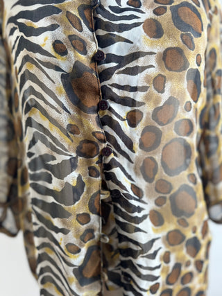 Vintage Leopard Print shirt