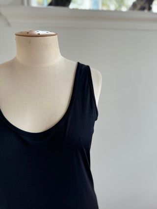 Black Jane Daniels Plain Black Dress - Size 8-10