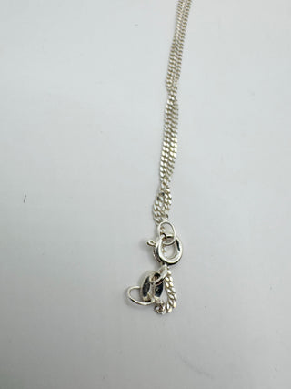 Sterling Silver Chain with CZ Pendant