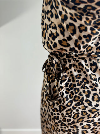 Zara Leopard Print Slip Dress