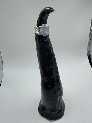 Moonstone Silver Ring