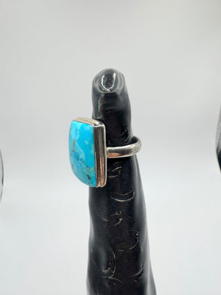 "Turquoise" and Sterling Silver Ring