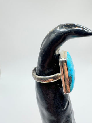 "Turquoise" and Sterling Silver Ring