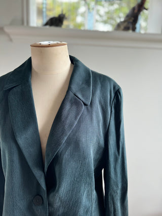 Green Blazer - Size 12-14