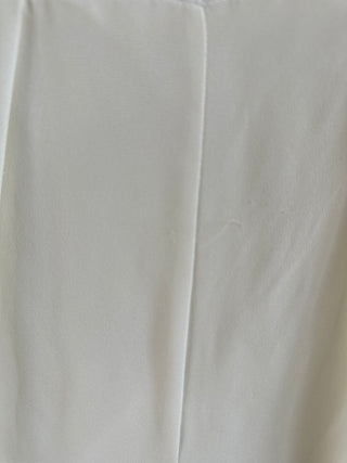 Delicate Vintage Silk Wideleg Jumpsuit with Beaded Size 6-8