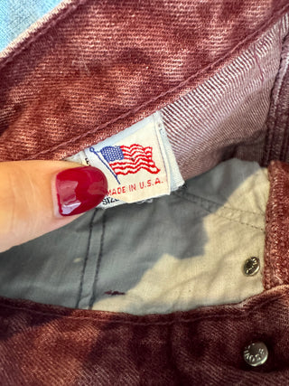 Vintage Burgundy Rocky Mountain Jeans