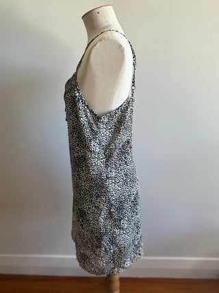 Cute Lightweight Leopard Print Summer Slip - Size L