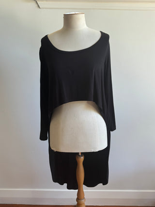 Long Sleeve Black Tee