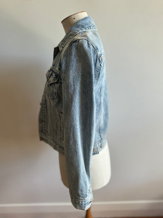 Levi Denim Jacket - Light Wash - Size XS