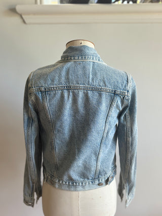 Levi Denim Jacket - Light Wash - Size XS