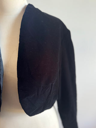 Velvet Vintage Bolero - Size 10-12