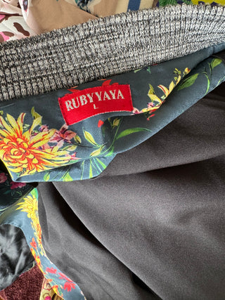 Ruby Yaya Floral Patterned Jacket - Size L