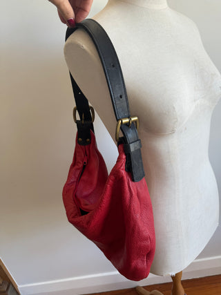 Red Deadly Ponies Deerskin "Mr Slingback" Circa 2008