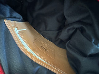Red Deadly Ponies Deerskin "Mr Slingback" Circa 2008