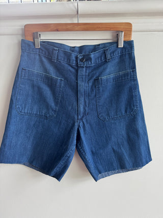 High Waisted Vintage Shorts - 1970s - size 10