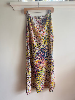 Rare find-  Vintage Bec and Bridge Colorful A Line Skirt - Size 8