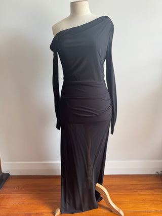 Bec and Bridge Black Long Sleeve Dress - Size 12