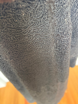 1960s-1970s Astrakahn Coat with Fur Collar