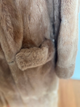 Unique Vintage Long Fur Coat