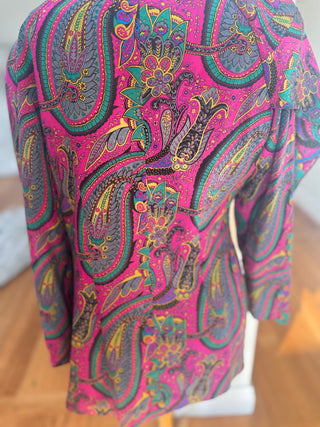 Ilyssa Maxx Paisley Vintage Shirt Jacket