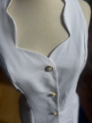 Stunning Vintage sleeveless mini dress