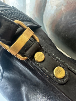 Peruzzi of Florence Vintage Leather Doctors Bag
