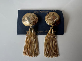 Vintage Costume Dangly Earrings