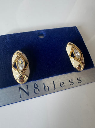 Signed Piscitelli - Made in USA - Vintage Earrings