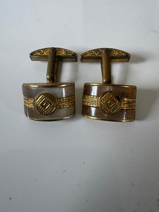 Vintage Damascene Cufflinks